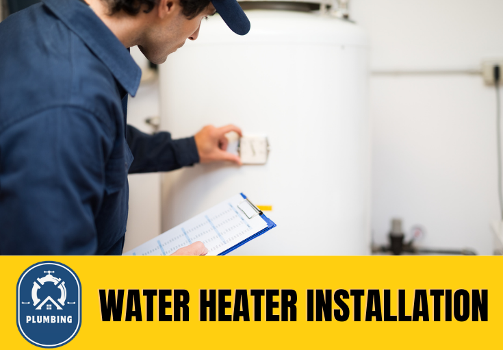 water heater installation Wakefield
